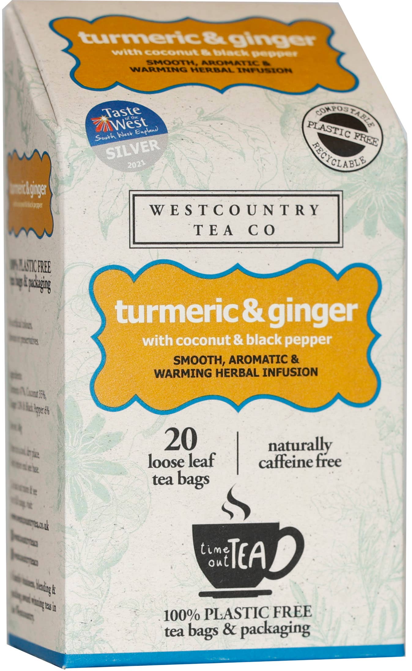 Turmeric & Ginger Time Out Tea Bags