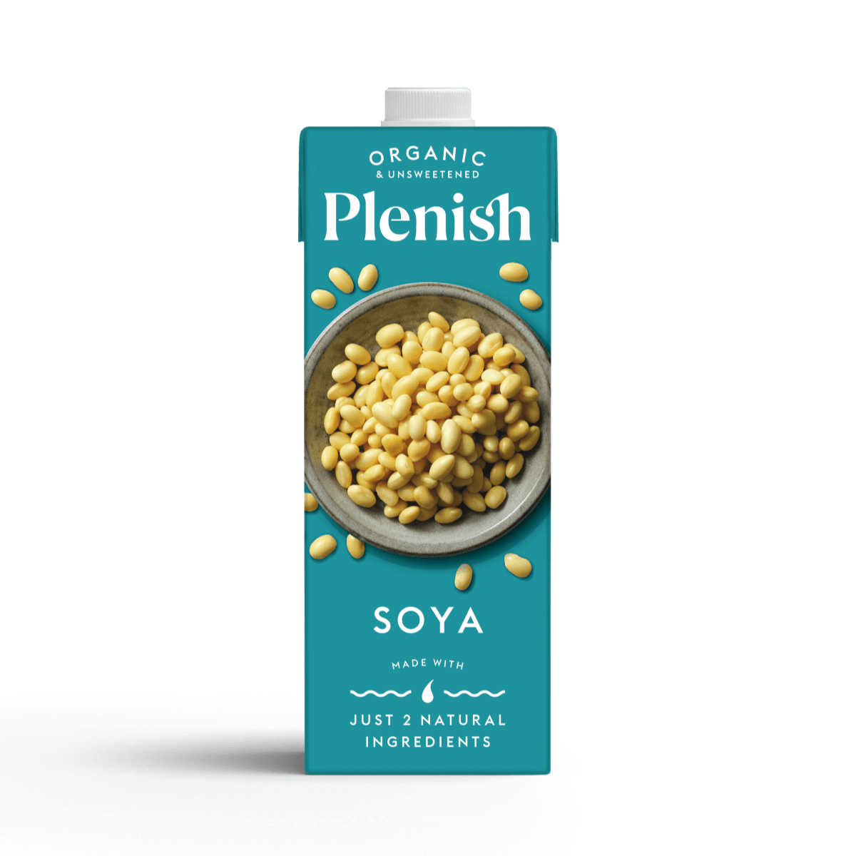 Plenish - Organic Soya Milk 8 x 1L