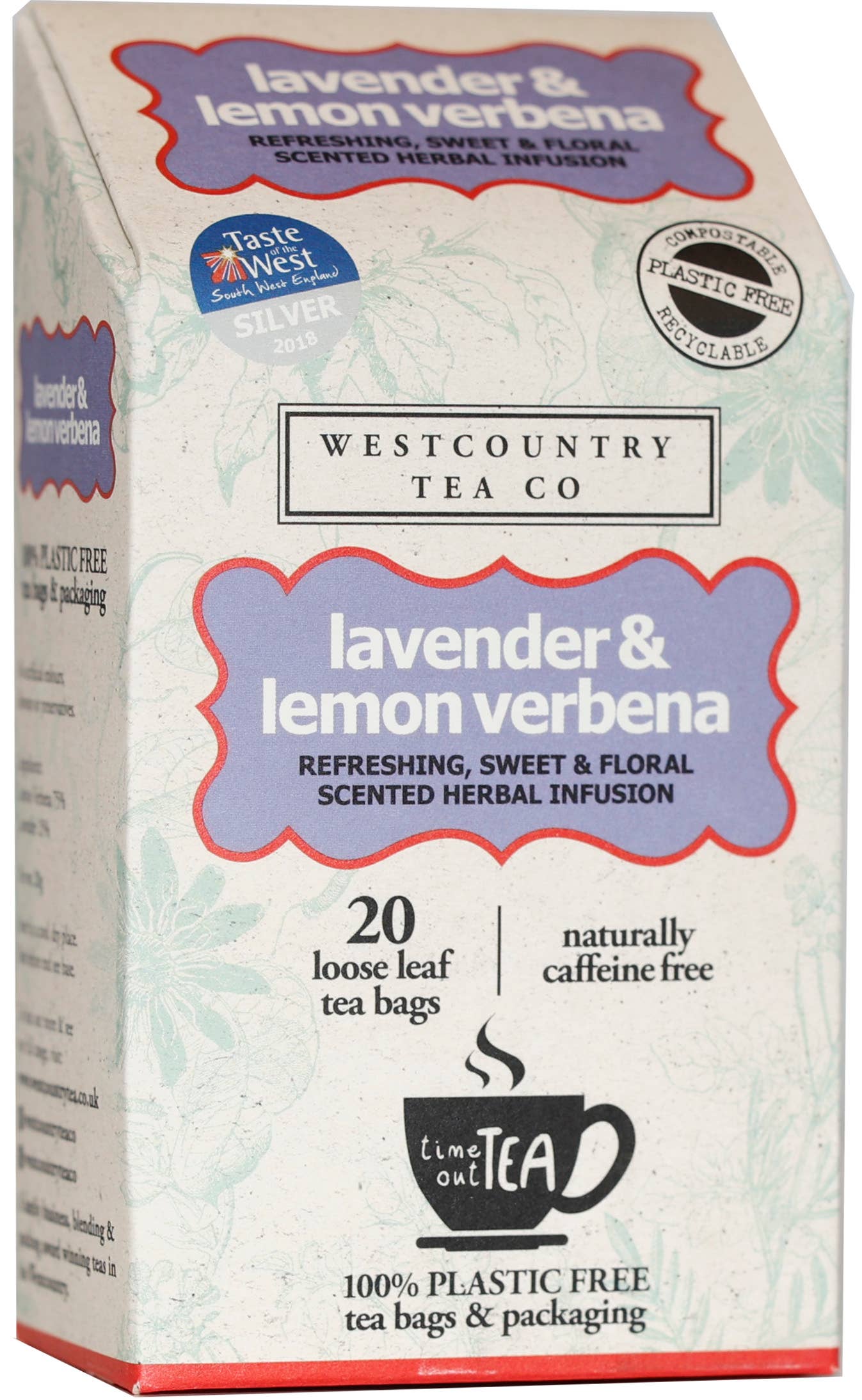 Lavender & Lemon Verbena Time Out Tea Bags