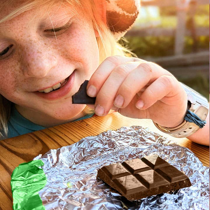 Swim with Whales, Milk Chocolate Bar With Caramel & Sea Salt