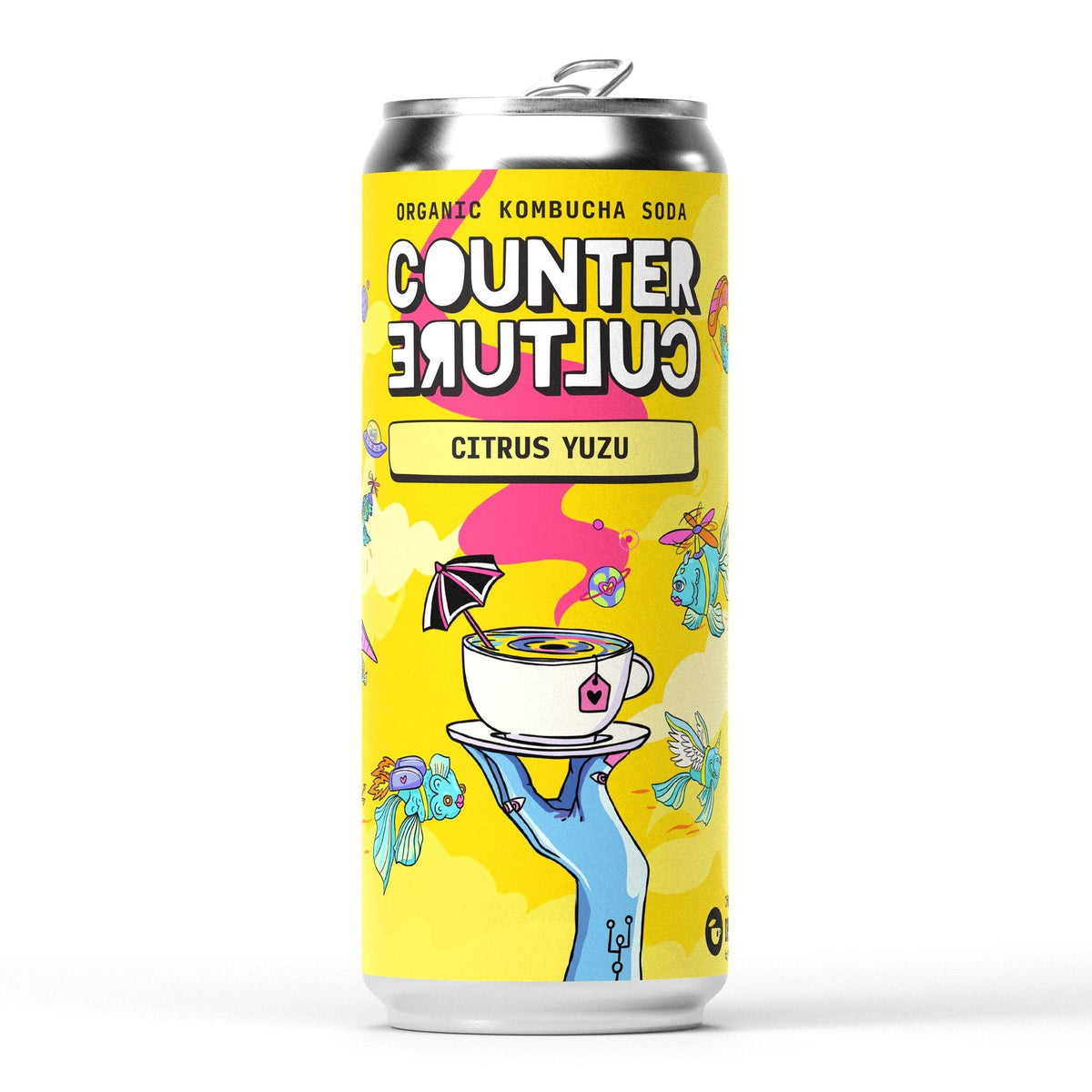 Counter Culture - Citrus Yuzu Organic Kombucha Soda 330ml