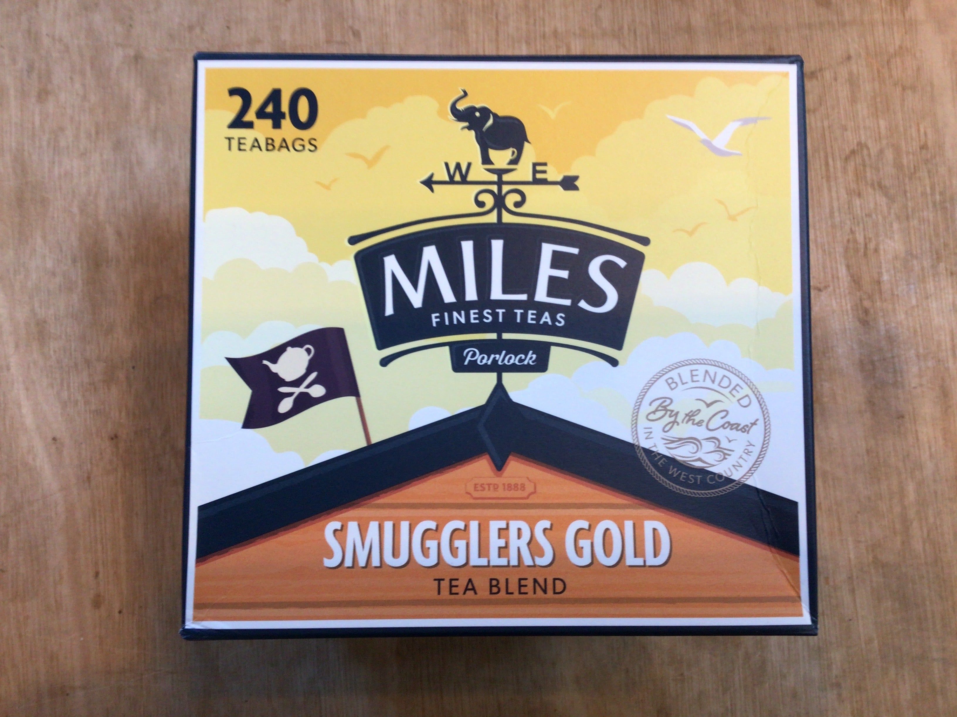 Miles West Country Smugglers Gold 240 Teabags