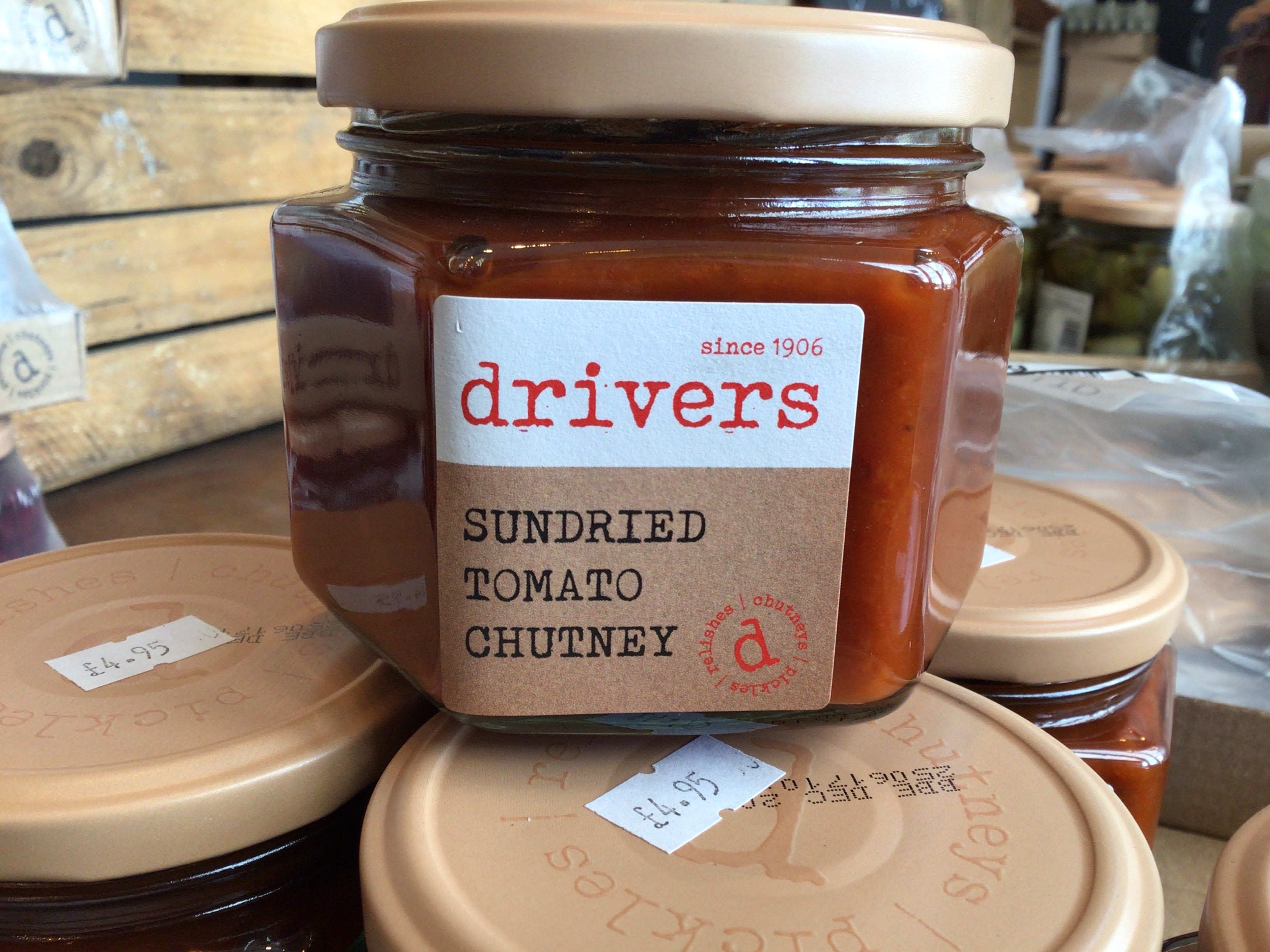 Sun-dried tomato chutney