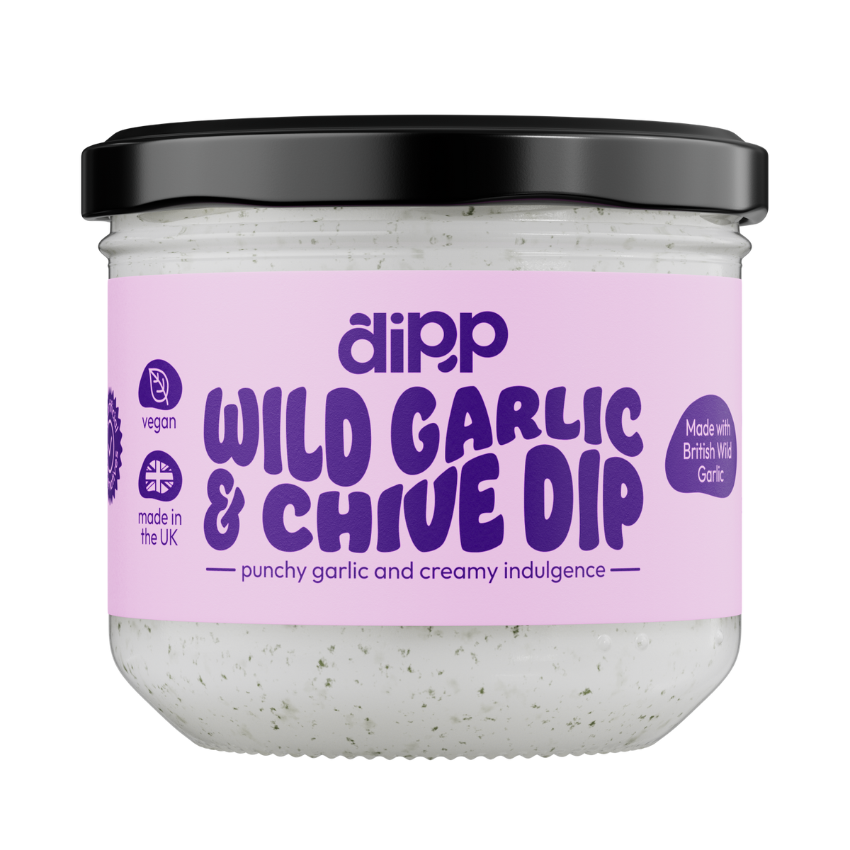 Dipp Wild Garlic & Chive Dip; No Artificial Preservatives
