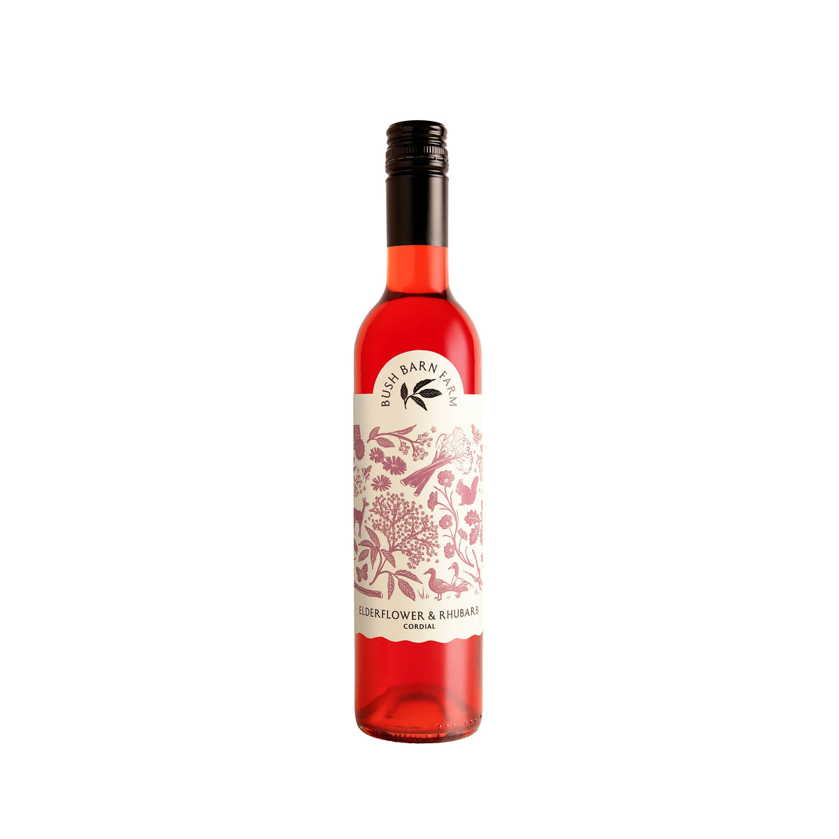 Elderflower & Rhubarb Cordial