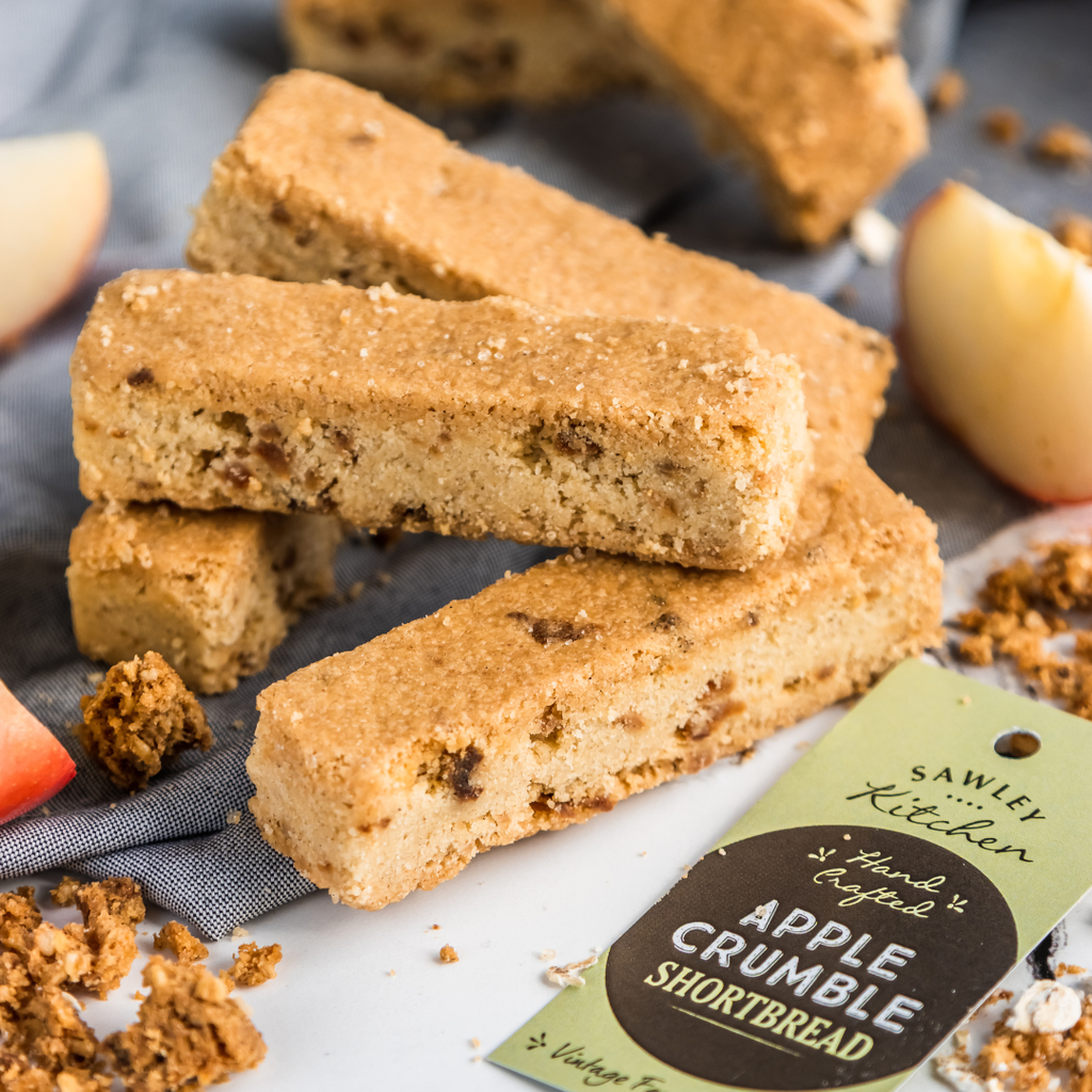 Apple Crumble Shortbread - Yorkshire Biscuits