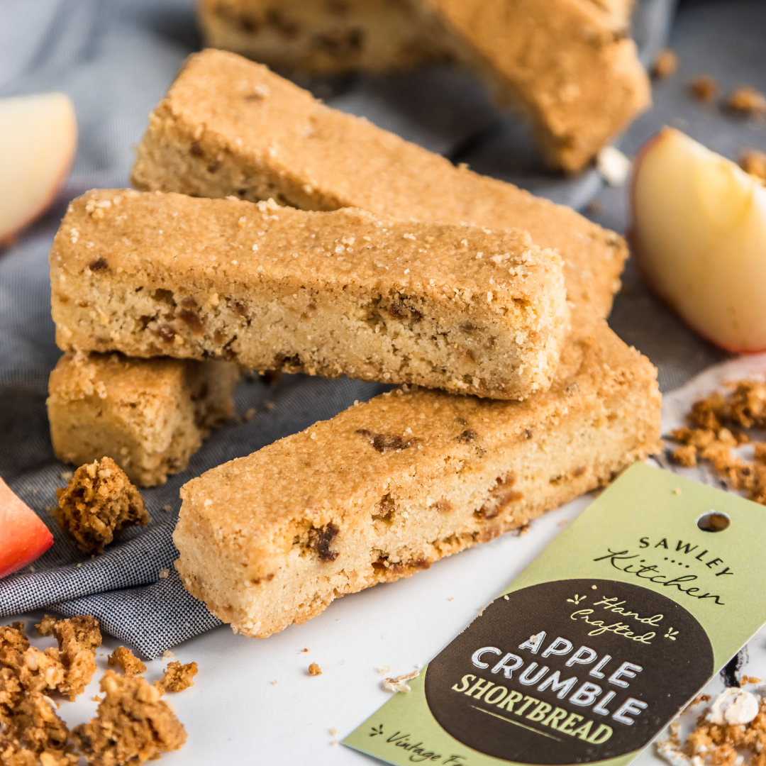 Apple Crumble Shortbread - Yorkshire Biscuits