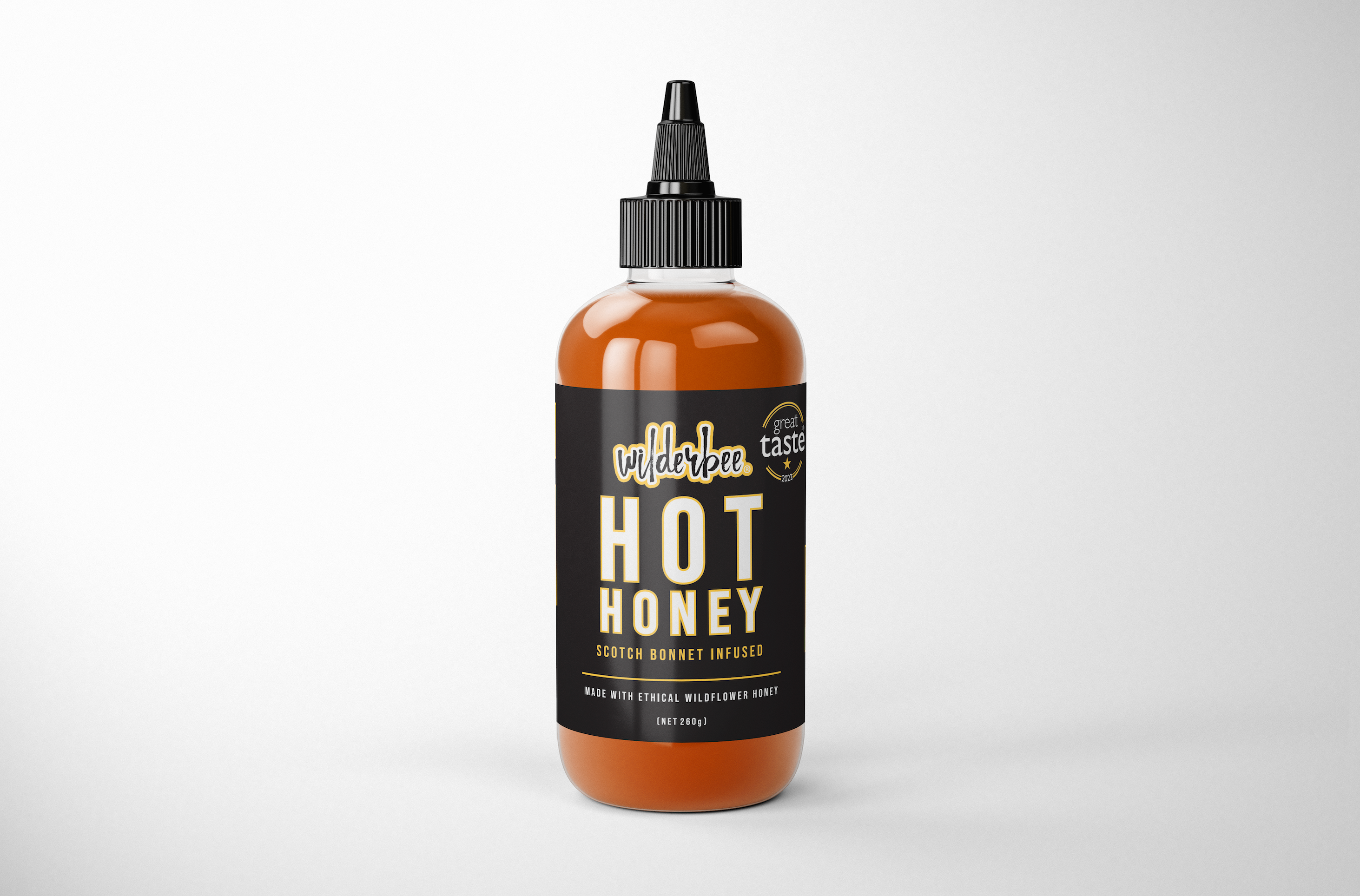 WilderBee Original Hot Honey 260g - Ideal Christmas Gift