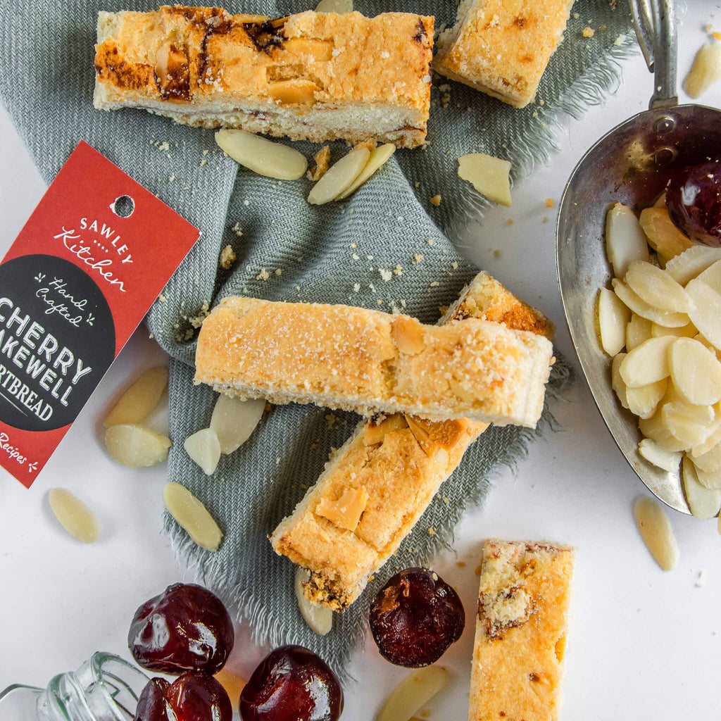 Cherry Bakewell Shortbread - Yorkshire Biscuits