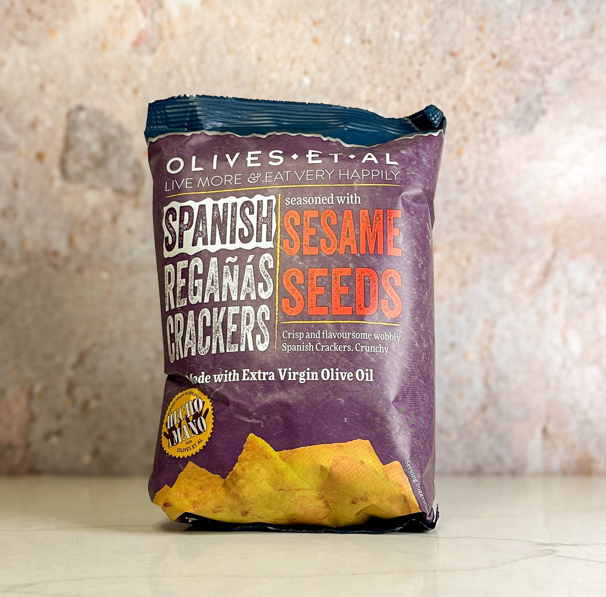 Sesame Regañas Crackers