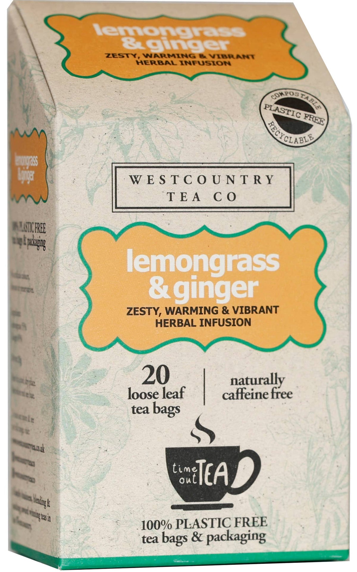 Lemongrass & Ginger Time Out Tea Bags