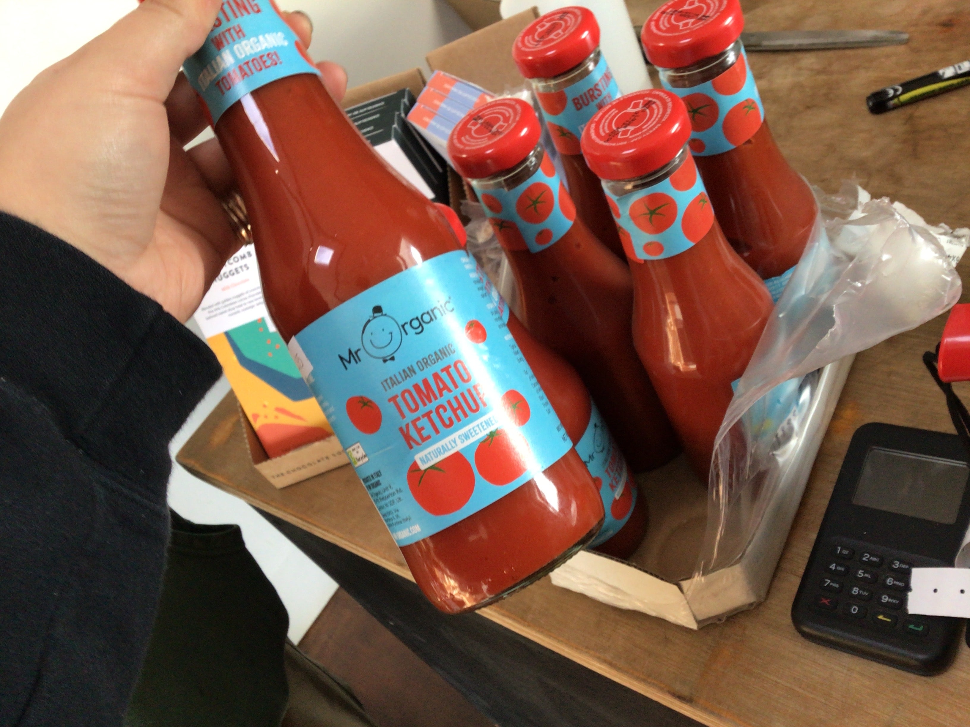 Mr organic tomato ketchup