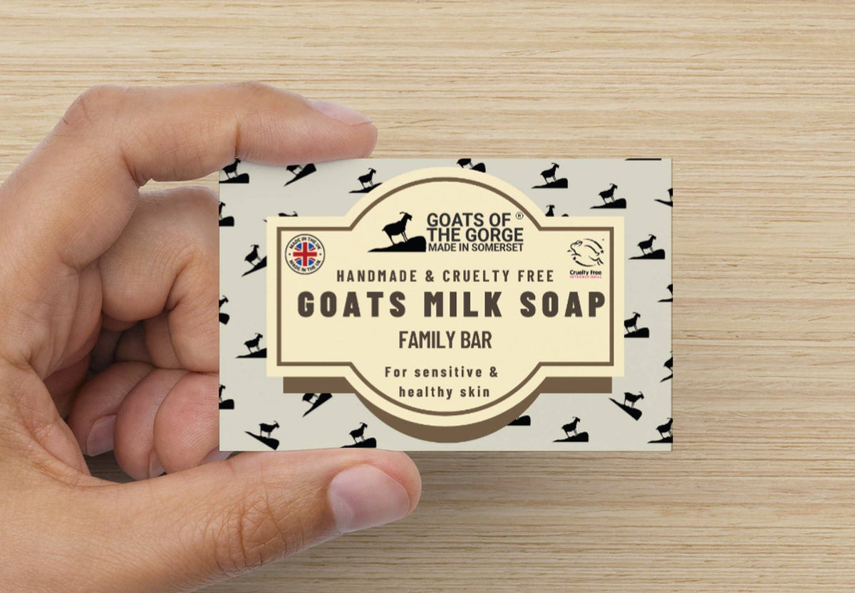 Goats Milk Soap Bar- (Family Bar) 100% NATURAL