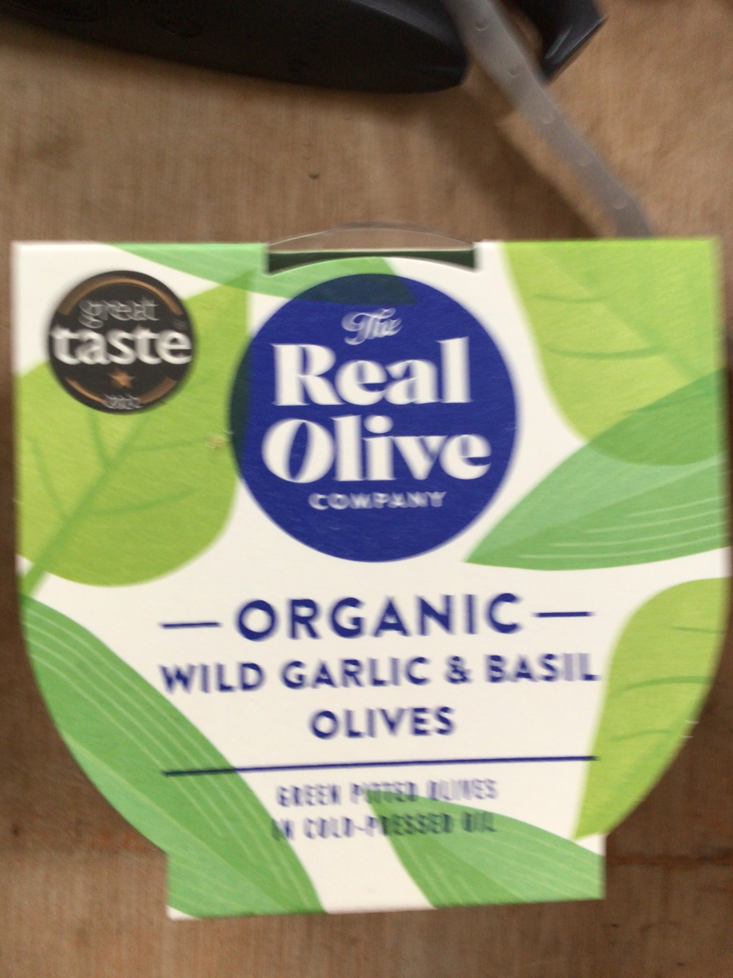 Wild Garlic & Basil Olives