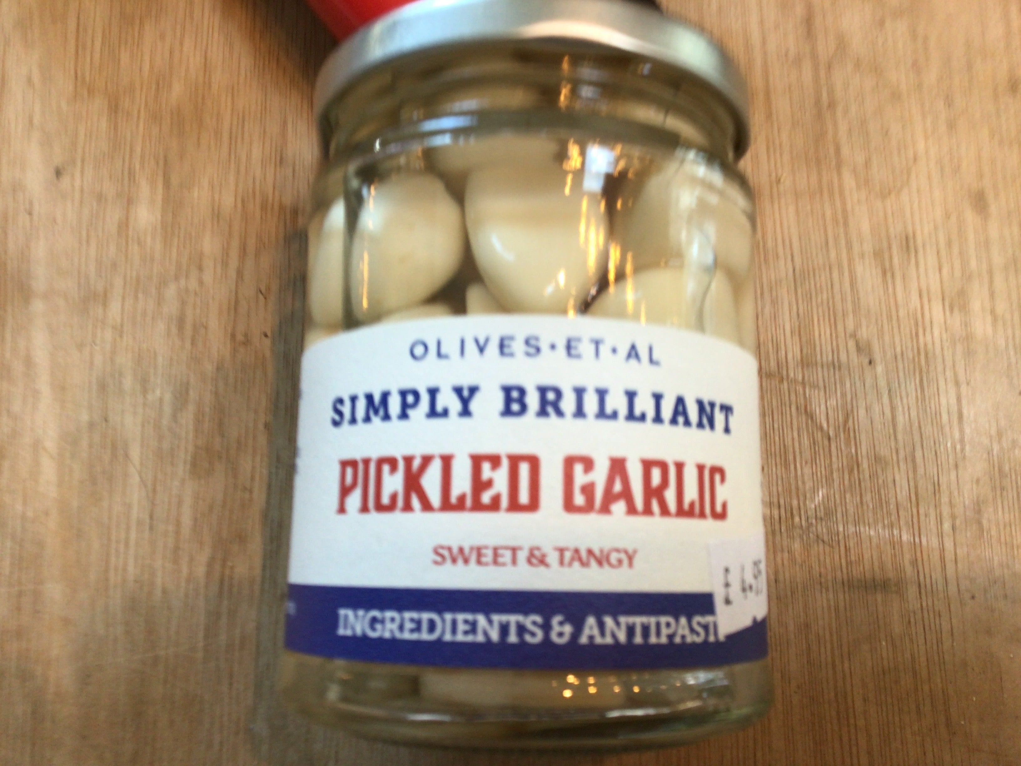 Pickled garlic