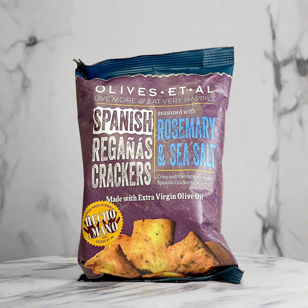 Rosemary & Sea Salt Regañas Crackers