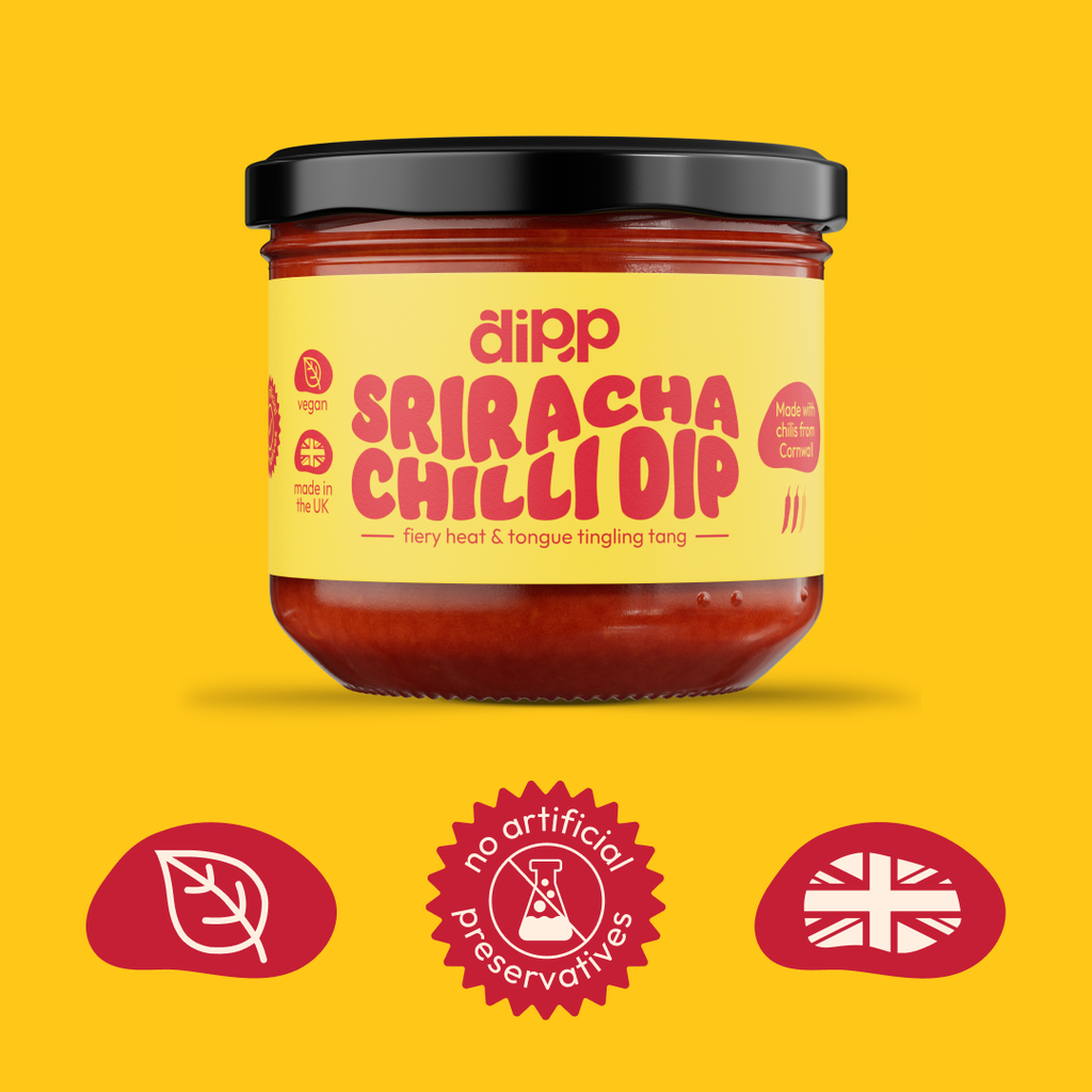 Dipp Spicy Sriracha Chilli Dip; No Artificial Preservatives
