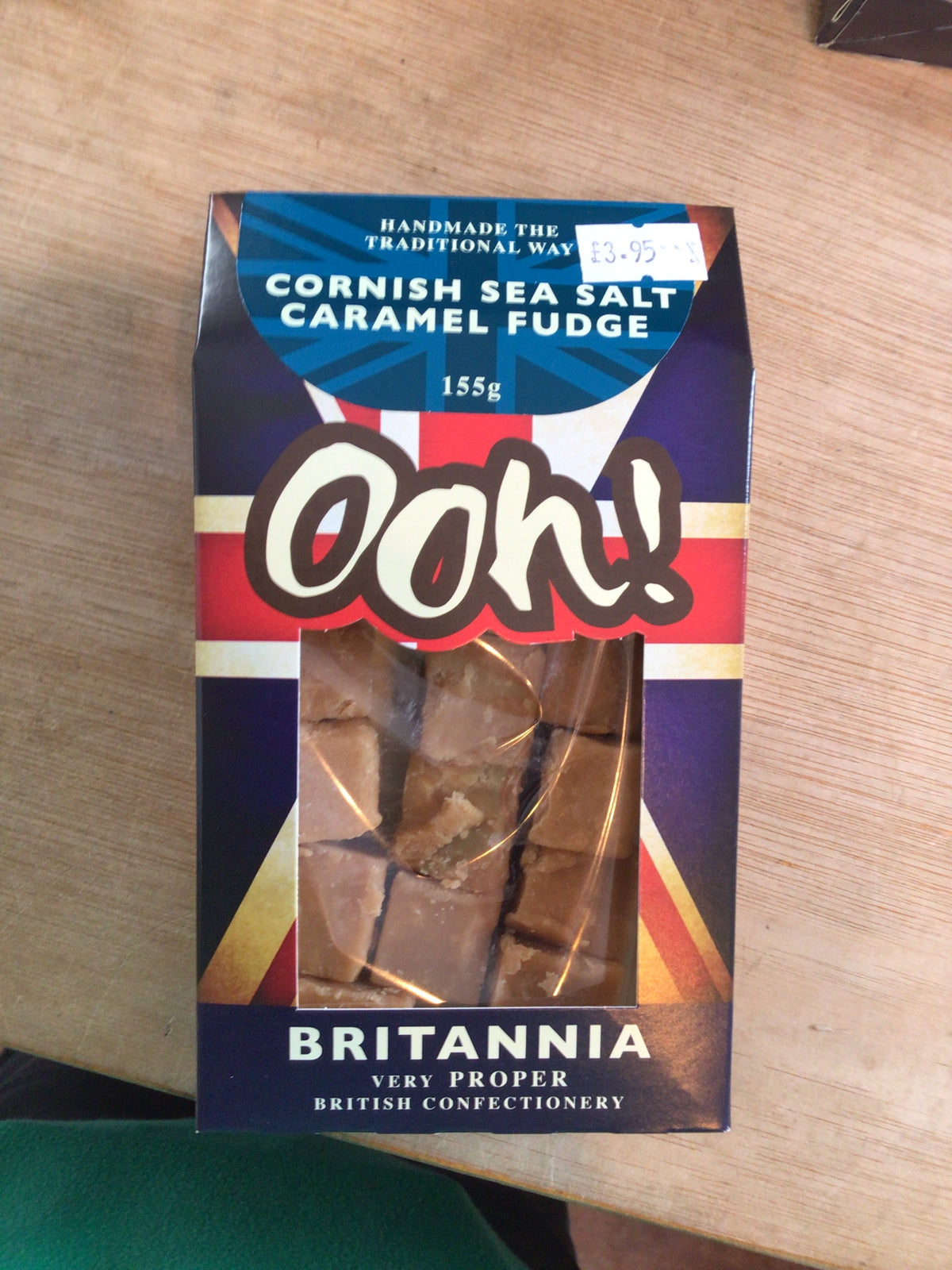 Cornish Sea Salt Caramel Fudge