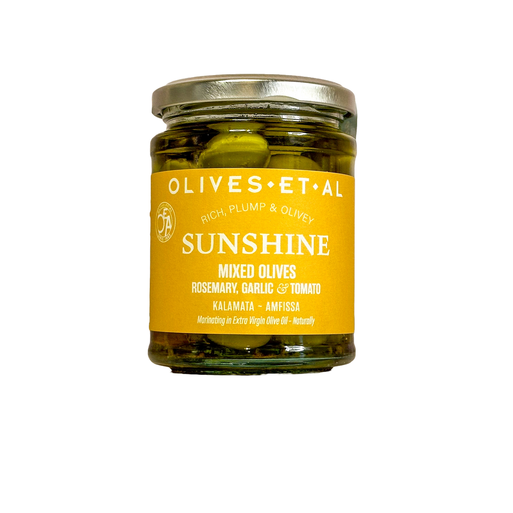 Sunshine Rosemary & Garlic Whole Olives