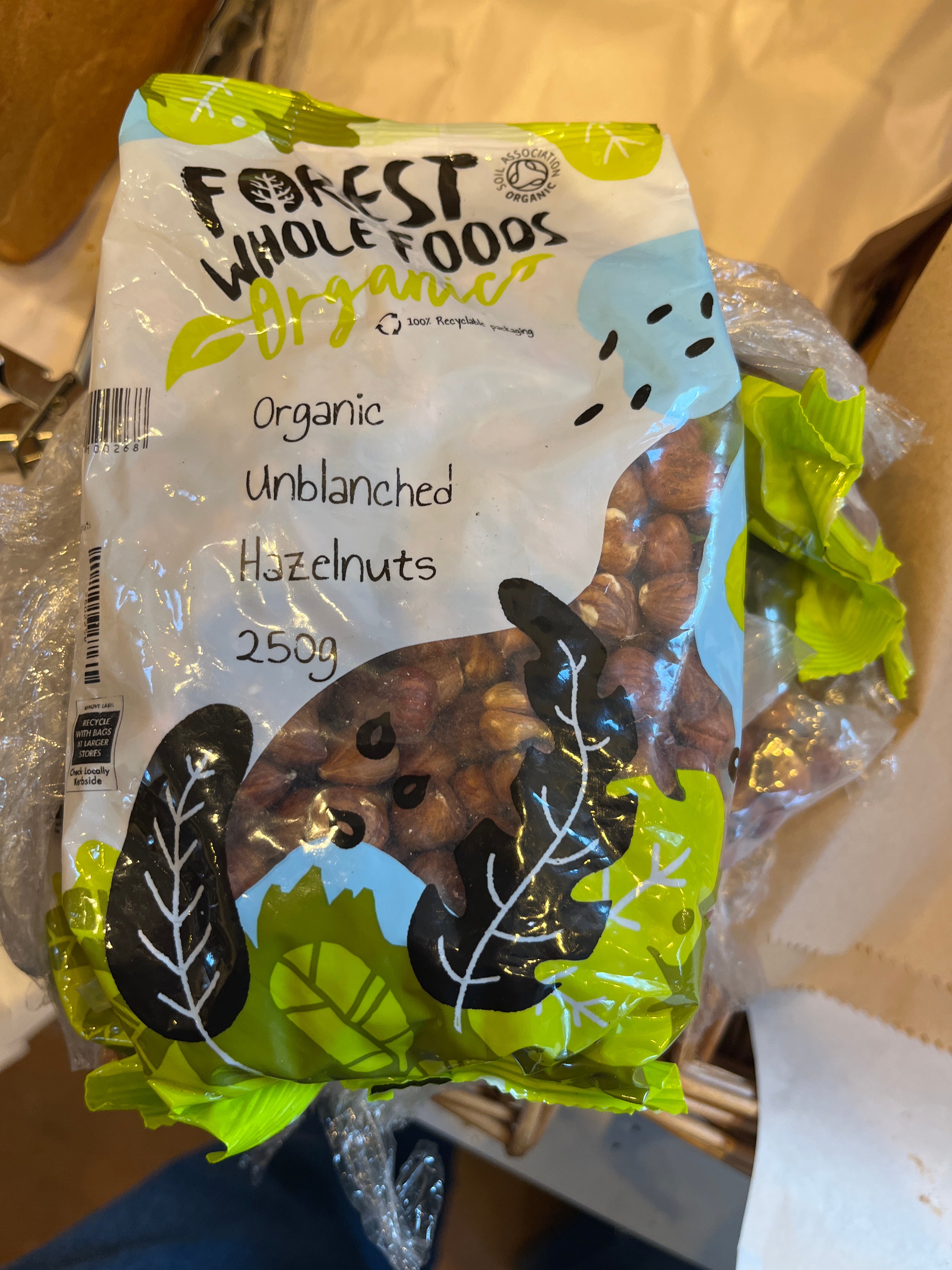 Unblanched Hazelnuts