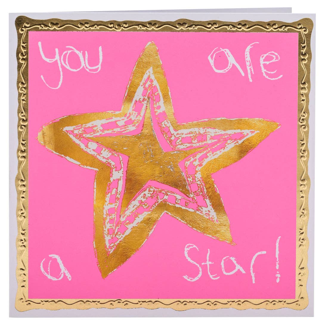 You are a Star, Greetings Card