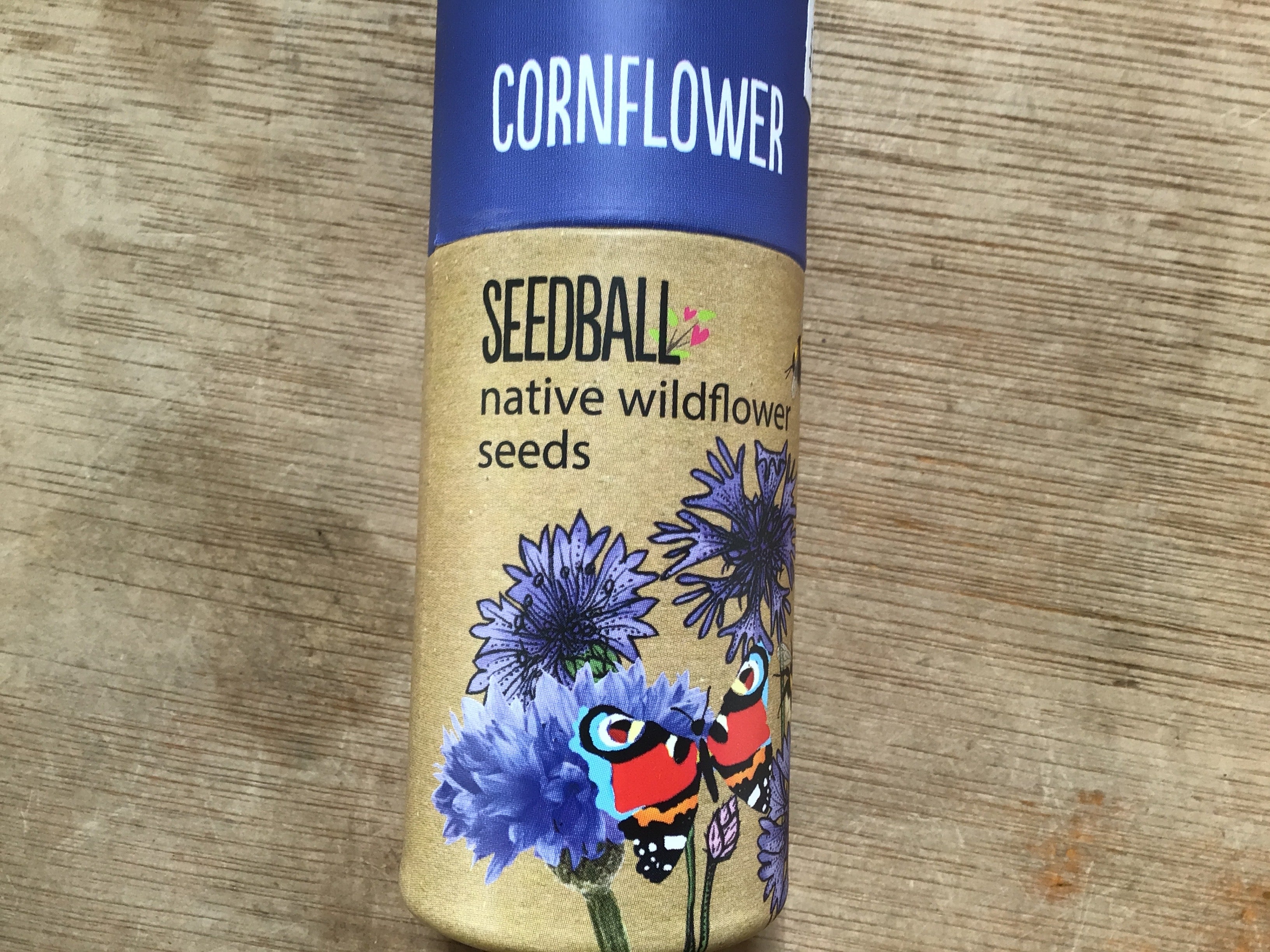 Cornflower seedball