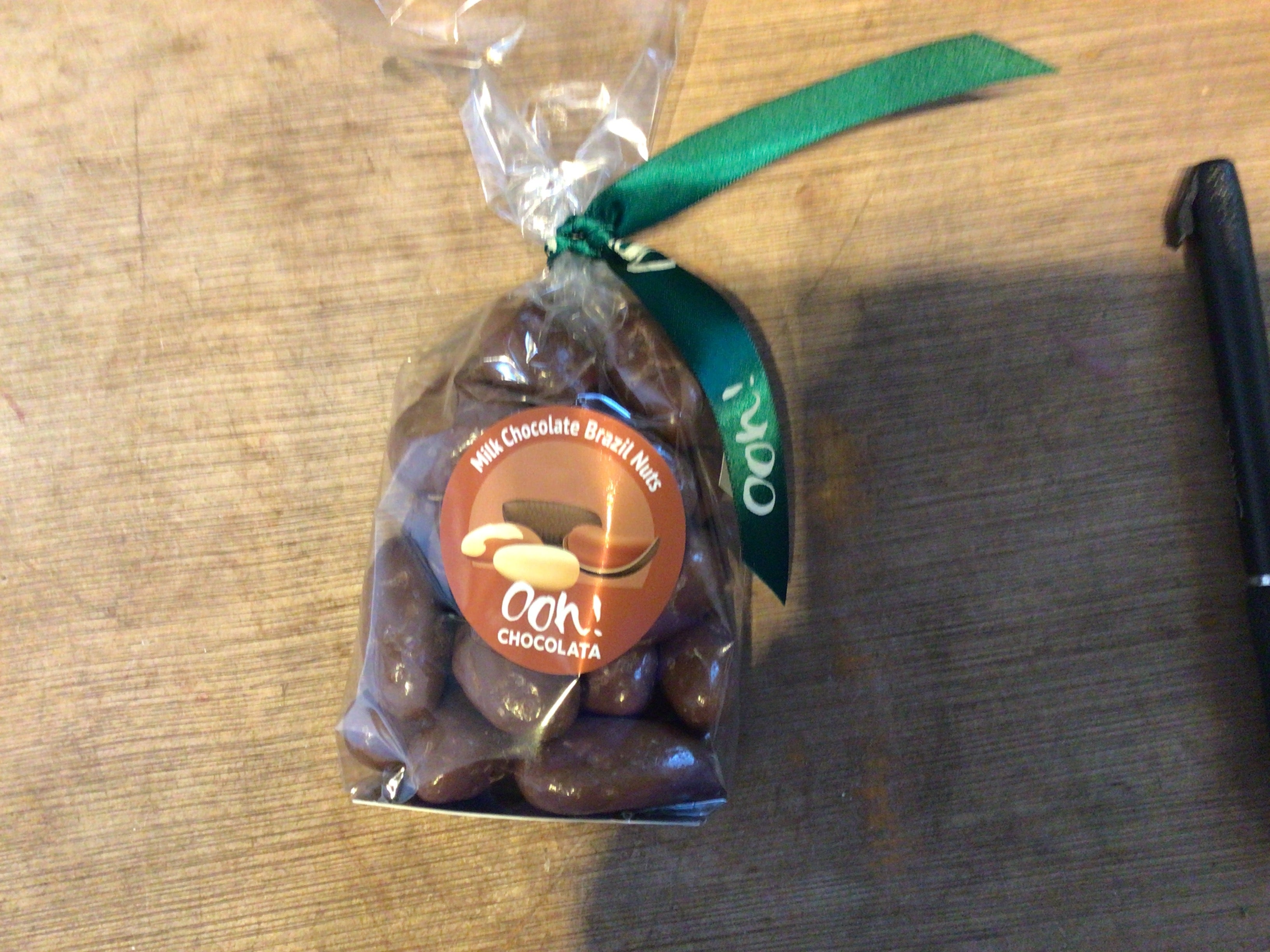 Milk chocolate Brazil nuts