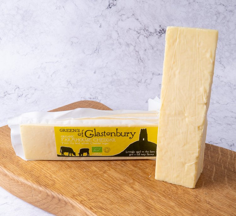 Green's of Glastonbury - Organic Farmhouse Mature Cheddar