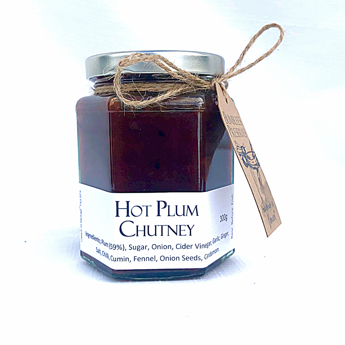 Hot & Sticky Plum Chutney