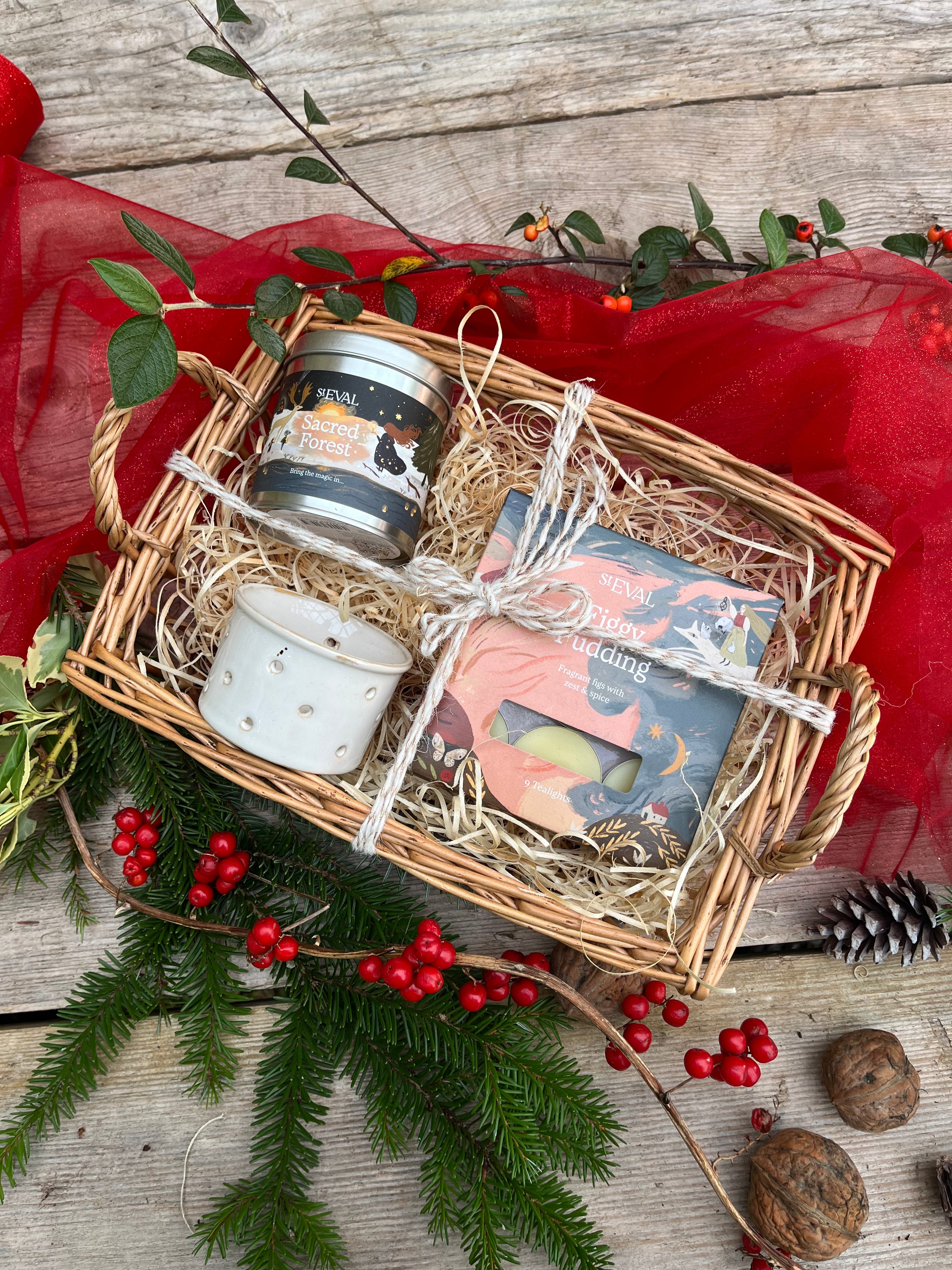 Candle Hamper