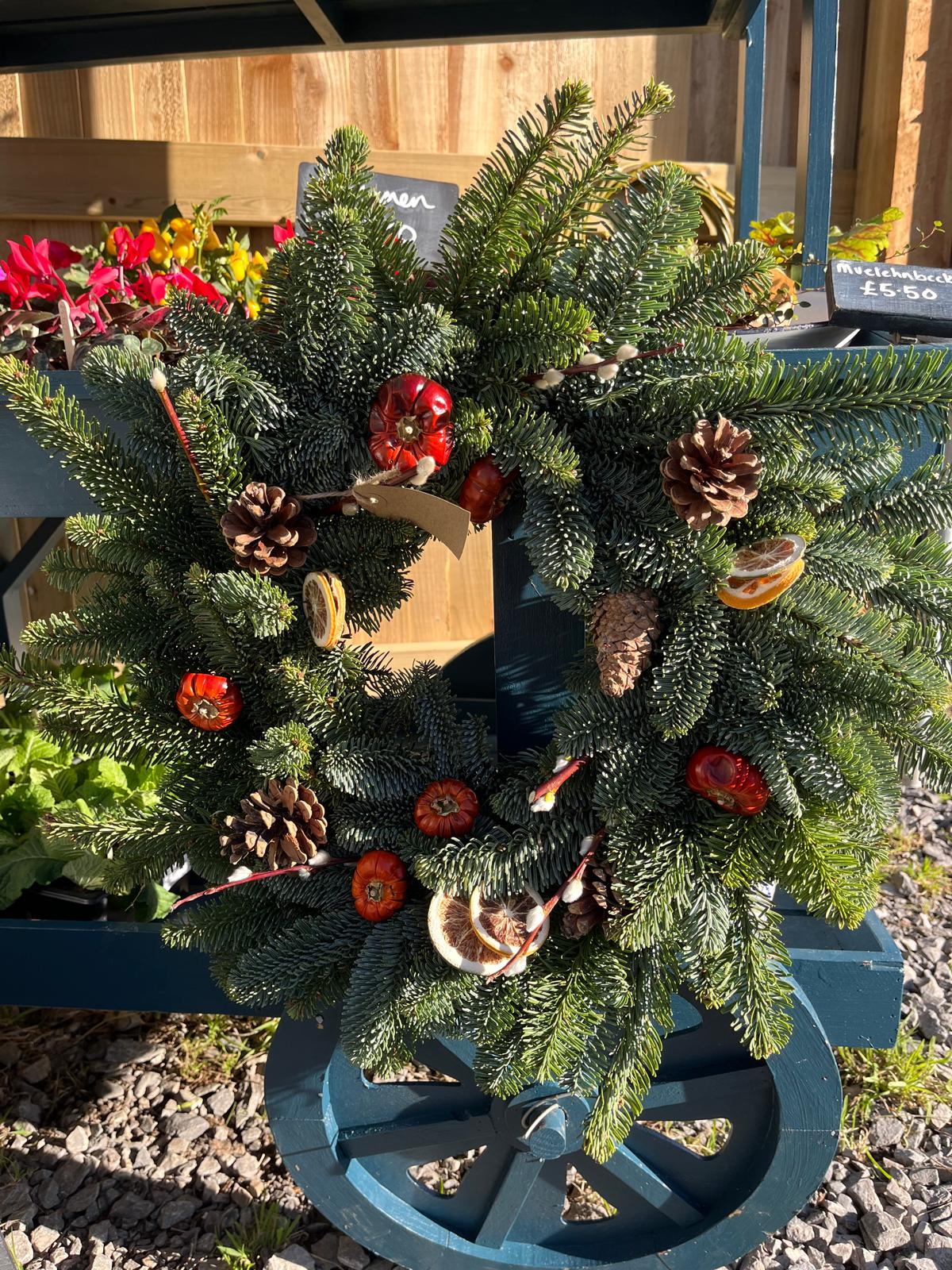 The Clementine Wreath - LOCAL DELIVERY & COLLECTION