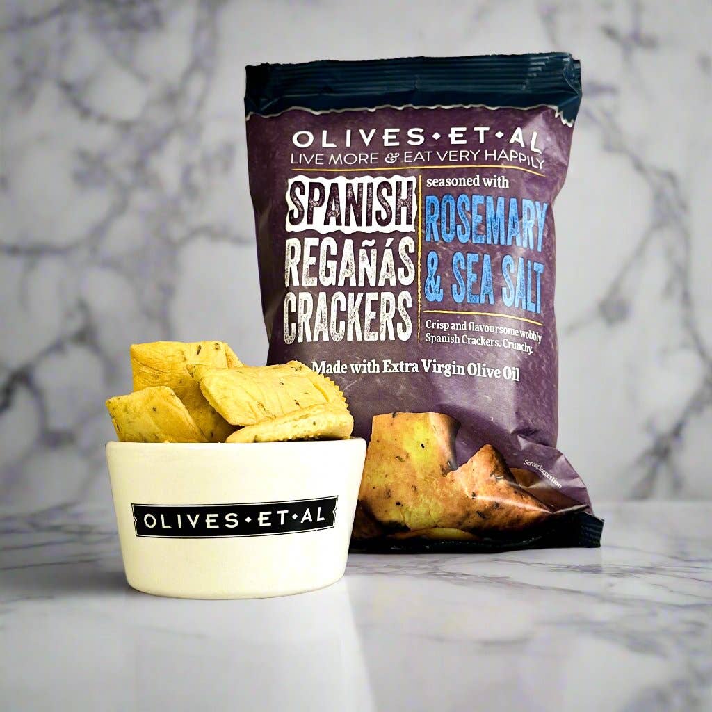 Rosemary & Sea Salt Regañas Crackers