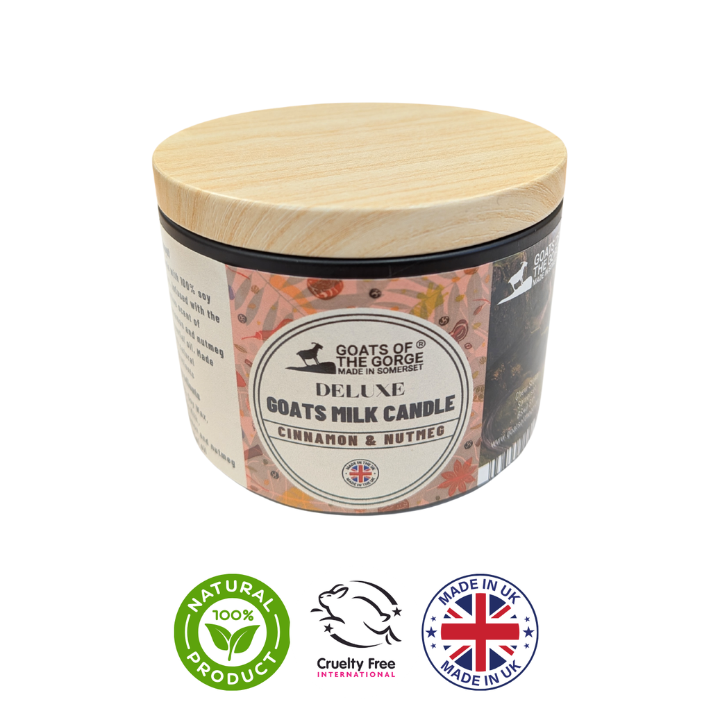 Deluxe Goats milk Candles by Goats of the Gorge Ltd 275ml: Lavender