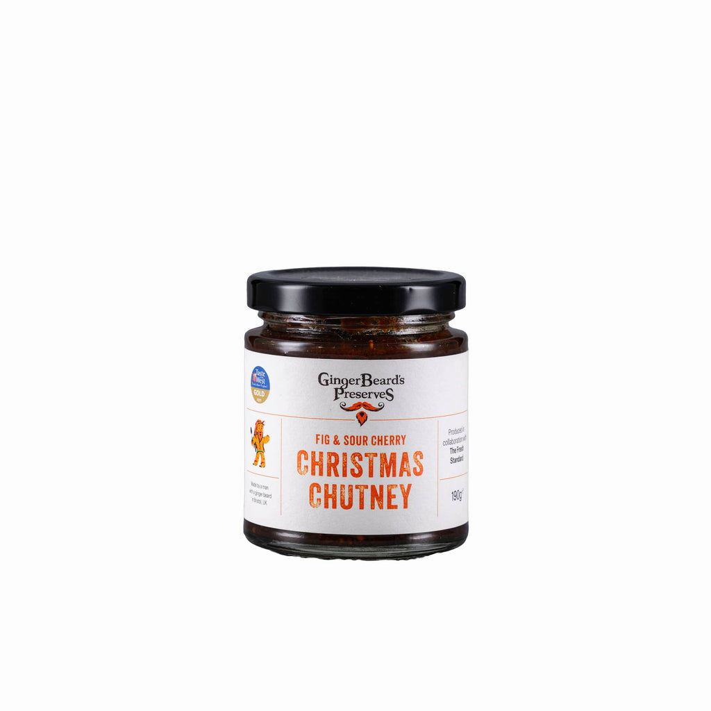 Fig & Sour Cherry Christmas Chutney