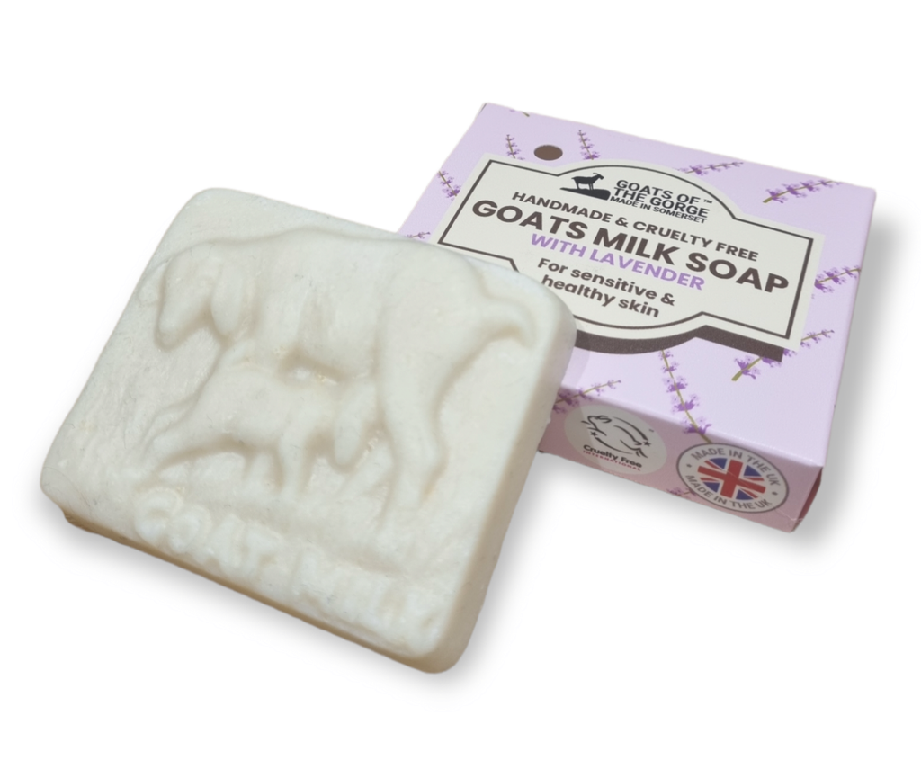 Goats Milk Soap Bar, (Lavender)100g   100% NATURAL: Lavender
