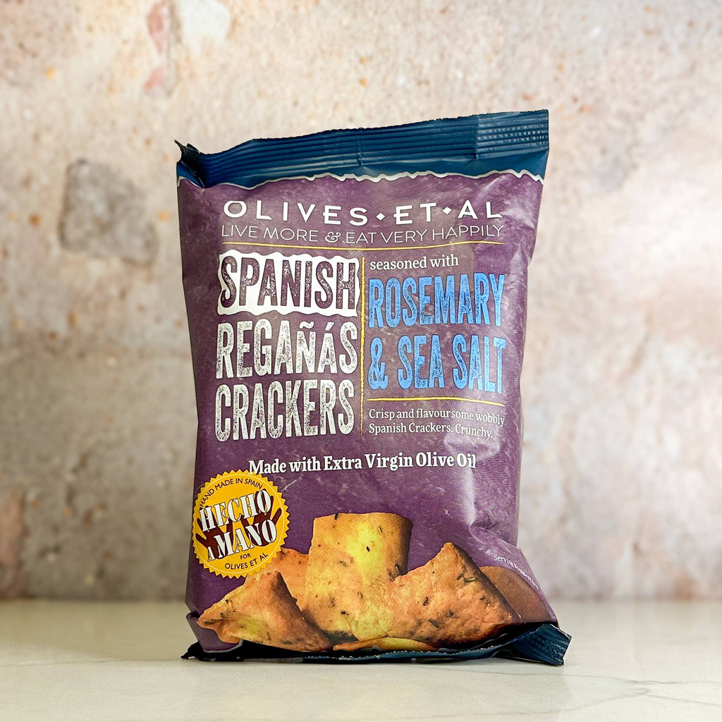 Rosemary & Sea Salt Regañas Crackers