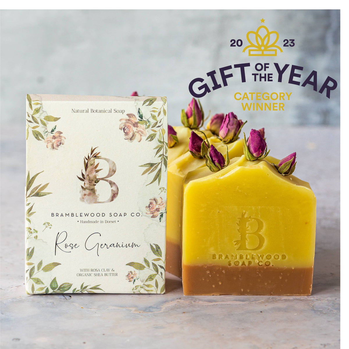 Rose Geranium Handmade Soap