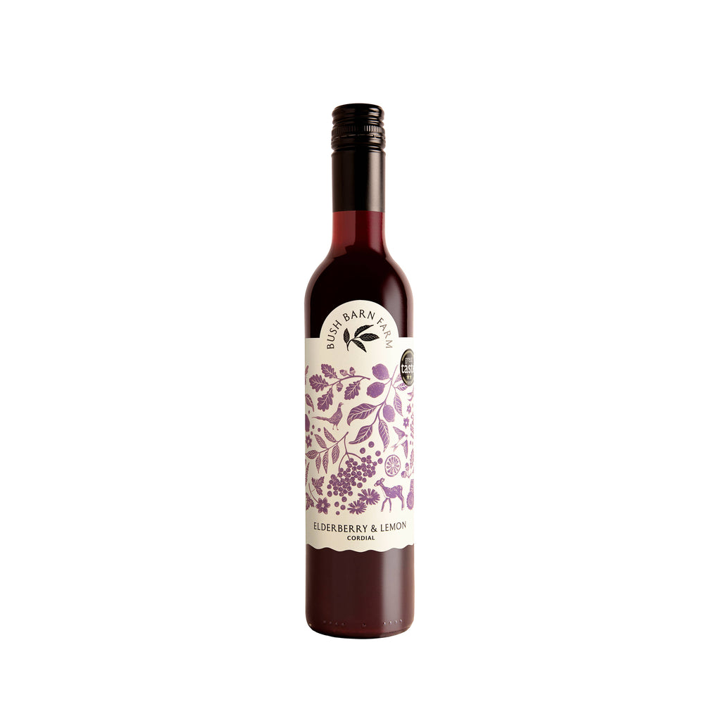 Elderberry & Lemon Cordial