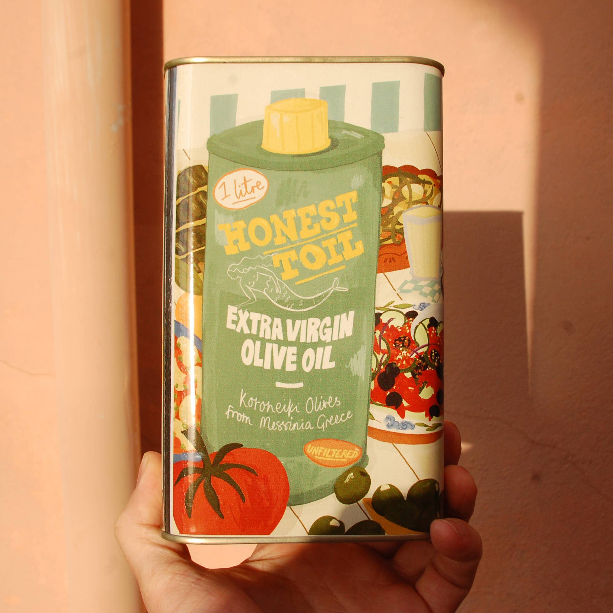 1LTR can extra virgin olive oil - NOV 2024 HARVEST