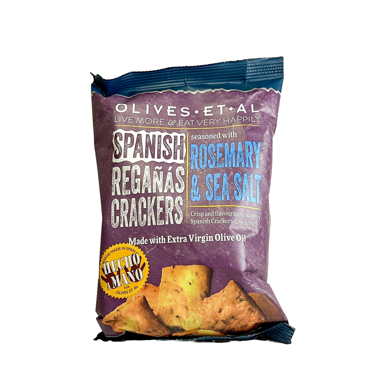 Rosemary & Sea Salt Regañas Crackers