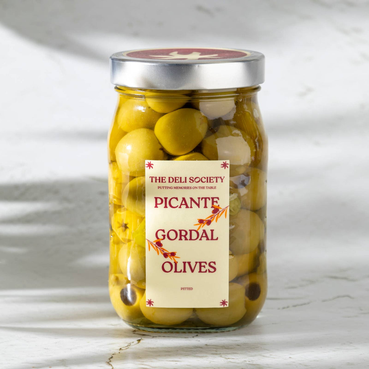 Picante Gordal Olives (Stone In) - 450g Drained Weight