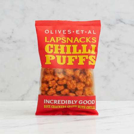 Lapsnacks chilli puffs