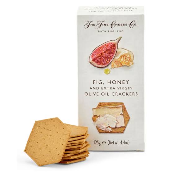 Fig, Honey and Extra Virgin Olive Oil Crackers