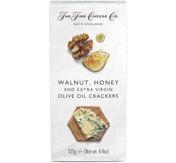 Walnut, Honey and Extra Virgin Olive Oil Crackers